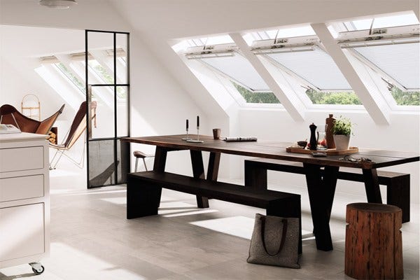 VELUX INTEGRA windows in combination